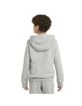 Sudadera Niño Nike Hoodie Gris