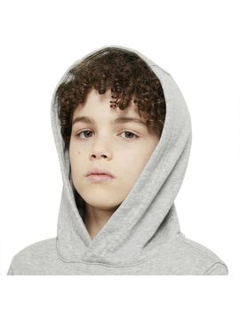 Sudadera Niño Nike Hoodie Gris