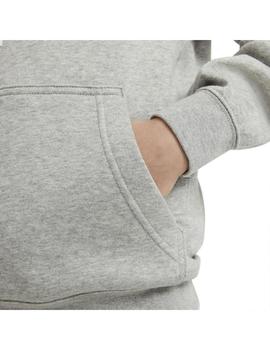 Sudadera Niño Nike Hoodie Gris