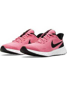 Zapatilla Niña Nike Revolution 5 Fucsia