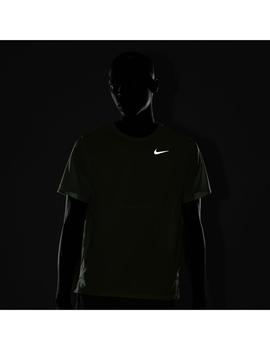 Camiseta Hombre Nike Run Fluor