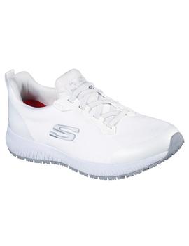 Zapatilla Unisex Skechers Squad SR Work Blanco