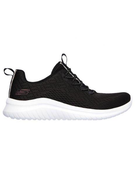 unir La Iglesia Cerdo Zapatilla Mujer Skechers Ultra Flex 2.0 Negro