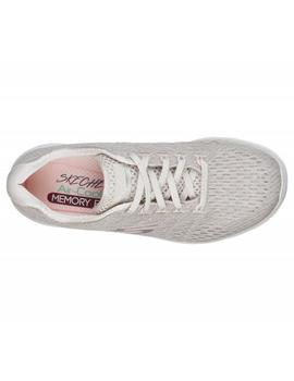 Zapatilla Mujer Skechers Flex Appeal Beige