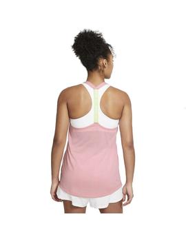 Camiseta Mujer Nike Dry Elastika Rosa