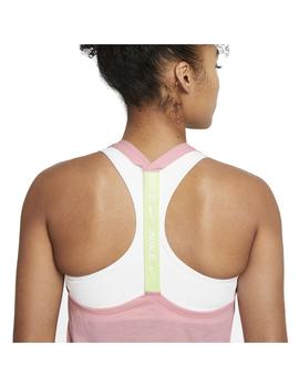 Camiseta Mujer Nike Dry Elastika Rosa