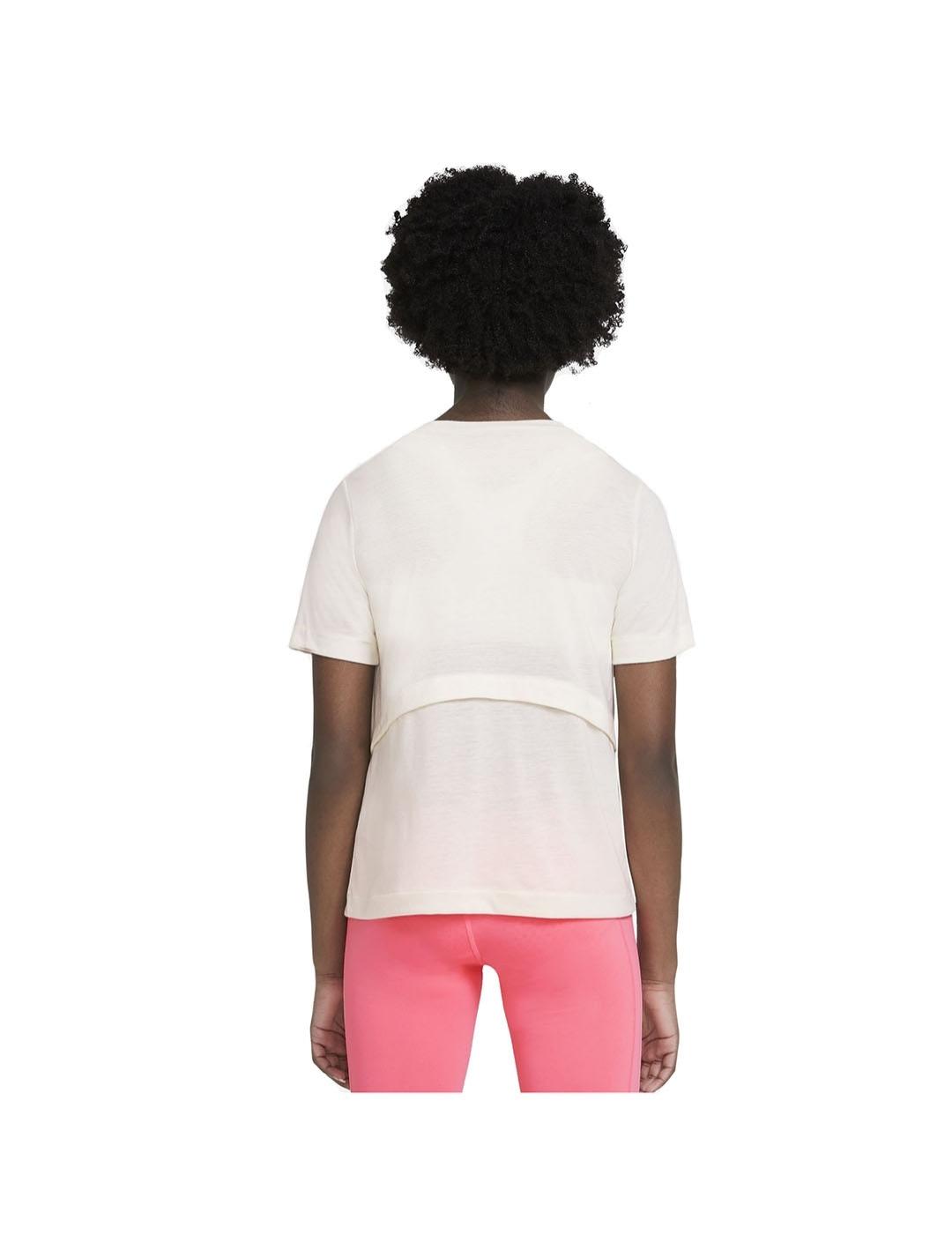 Camiseta Niña Nike Dry Trophy Beige