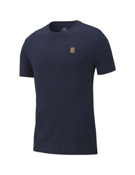 Camiseta Hombre Nike Court Marino