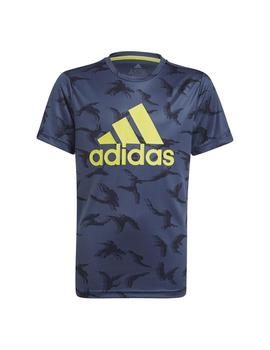 Camiseta Niñ@ adidas WV SHO Azul/Verde