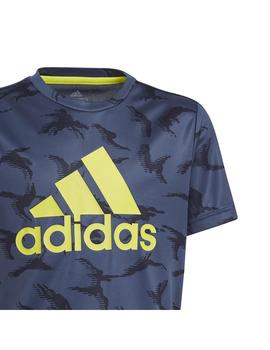 Camiseta Niñ@ adidas WV SHO Azul/Verde