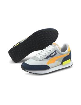 Zapatilla Hombre Puma Future Rider Gris Azul