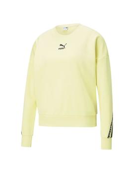 Sudadera Mujer Puma Elevate Amarilla