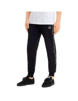 Pantalon Hombre Puma Elevate Negro Logos