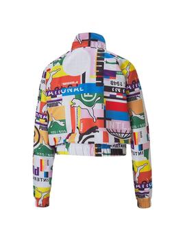 Chaqueta Mujer Puma PI AOP Woven Multicolor