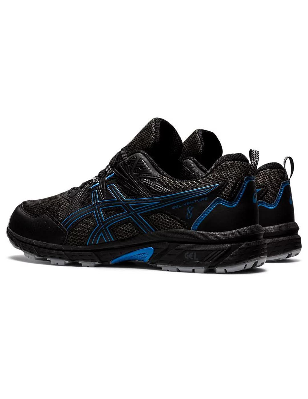 Tenis Asics Trail Running Gel-Venture 9 Negro Hombre