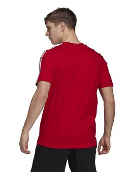 Camiseta Hombre adidas 3s Sj Roja