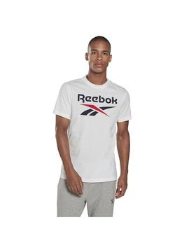 Camiseta Reebok Hombre Big Logo Blanco