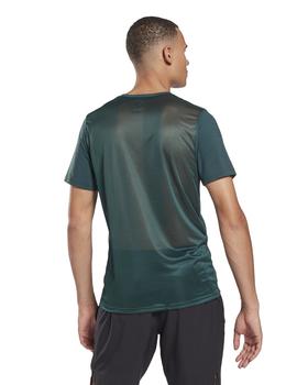 Camiseta Hombre Reebok Graphic Verde