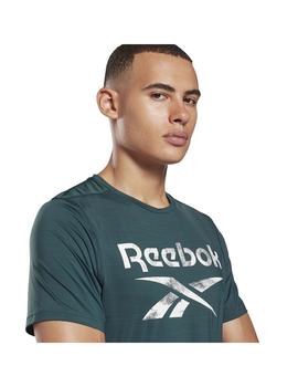 Camiseta Hombre Reebok Graphic Verde