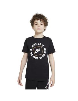 Camiseta Niño Nike Jdi Box Negra