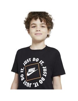 Camiseta Niño Nike Jdi Box Negra