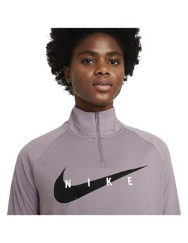 Sudadera Mujer Nike Swoosh Lila