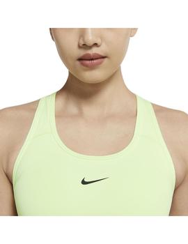 Sujetador Deportivo Mujer Nike Swoosh Fluor