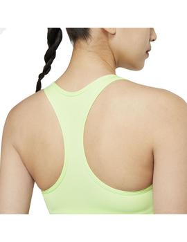 Sujetador Deportivo Mujer Nike Swoosh Fluor
