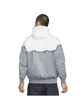 Cortavientos Hombre Nike Nsw Jkt Blanco Gris