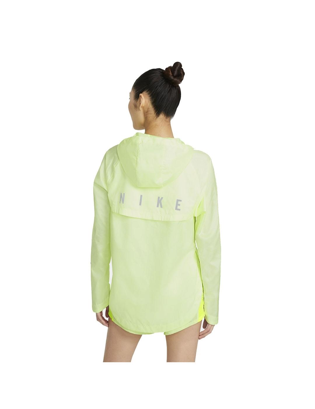Cortavientos Nike Essential Mujer Verde