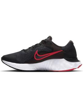 Zapatilla Hombre Nike Renew Run Negra Roja