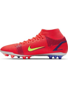 Bota Futbol Hombre 8 Academy Roja