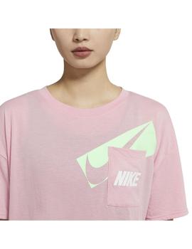 Camiseta Mujer Nike Dry Rosa