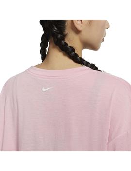 Camiseta Mujer Nike Dry Rosa