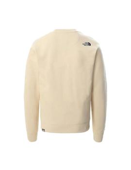 Sudadera Hombre The North Face Drew Peak Crema