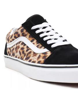 Zapatilla Mujer Vans  Old Skool Leopardo