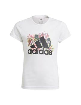 Camiseta Niña adidas Up2 Blanca