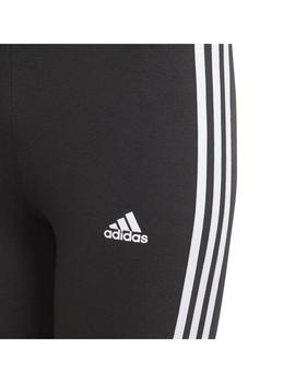 Malla Niña adidas 3s Negra Blanca