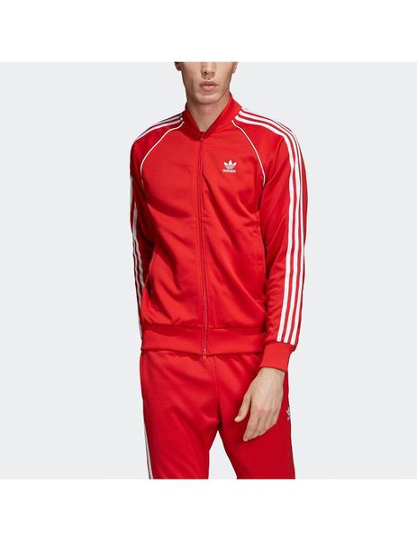 amistad reflejar pintor Chaqueta adidas SST Hombre Roja