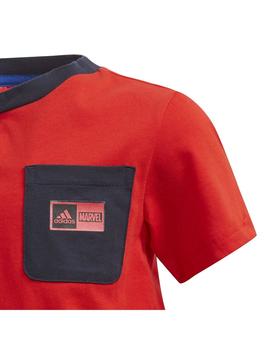 Chándal Niño adidas Marvel Rojo/Marino