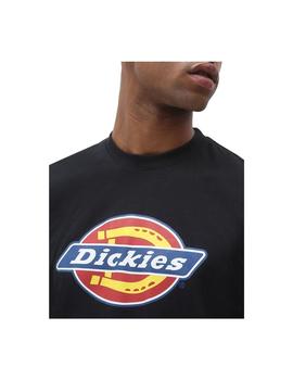 Camiseta Hombre Dickies Icon Logo Negra