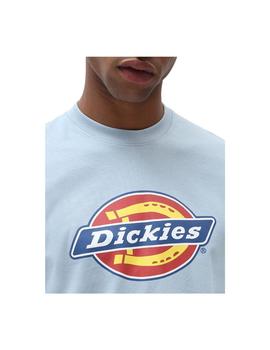 Camiseta Hombre Dickies Icon Logo Celeste