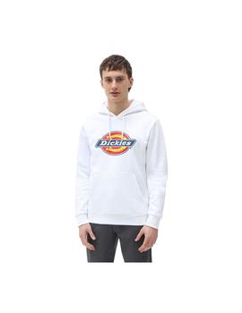 Sudadeta Hombre Dickies Icon Logo  Blanca