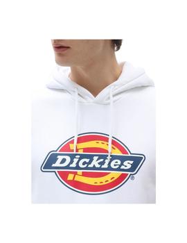 Sudadeta Hombre Dickies Icon Logo  Blanca