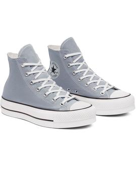 Zapatilla Mujer Converse Lift Hi Celeste