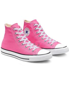 Zapatilla Mujer Converse All Star Hi Top Rosa