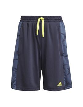 Pantalon corto Niño adidas Designe To Move Azul