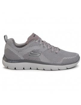Zapatilla Hombre Skechers Summits-Bri Gris