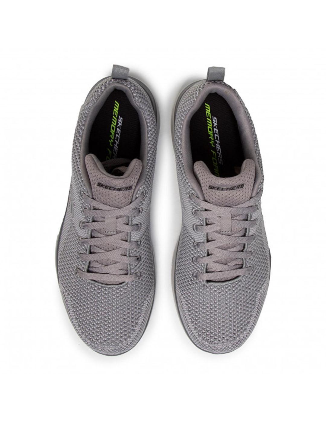 Zapatilla Hombre Skechers Summits-Bri Gris