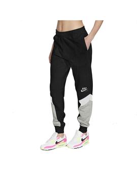 Pantalon Mujer Nike Heritage Jogger Negro Gris